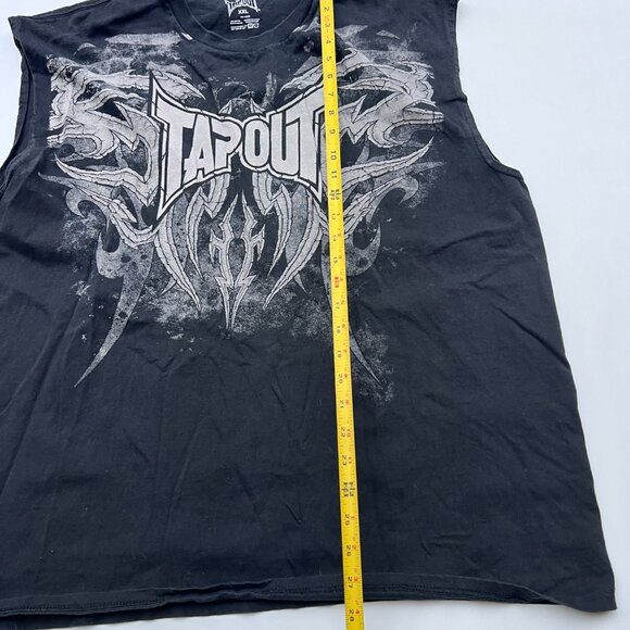 Vintage Tapout Tshirt‎ Tribal Faded 2XL Y2K Skater Jesse Pinkman Mallcore Grunge - Picture 4 of 6